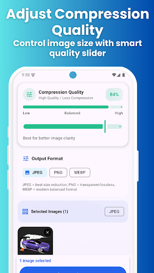 Photo Compressor & Resize Screenshot 2