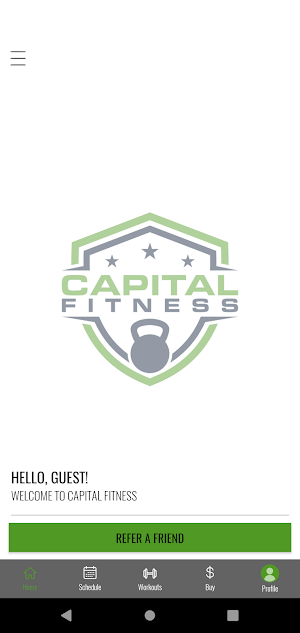 Capital Fitness Center Screenshot 0