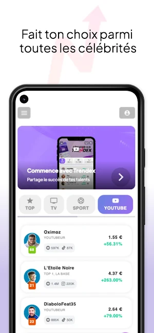 TRENDEX Screenshot 2