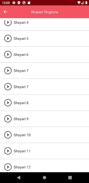 Shayari Ringtones Screenshot 1