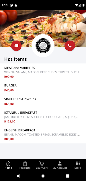 ISTANBUL PIZZA & BAKERY Screenshot 1