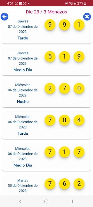 JPS Resultados Screenshot 1