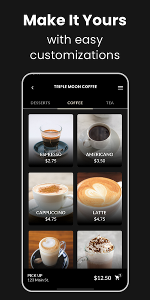 Triple Moon Coffee Company Screenshot 2