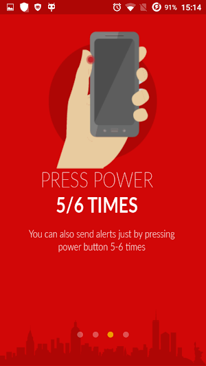 Chilla : Women safety app with Screenshot 1