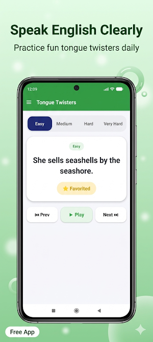 Tongue Twisters: Speak English Screenshot 0