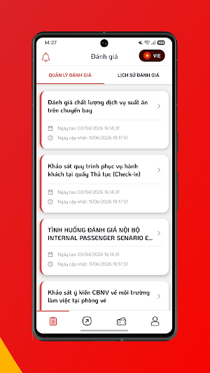 VietJet Survey Screenshot 3