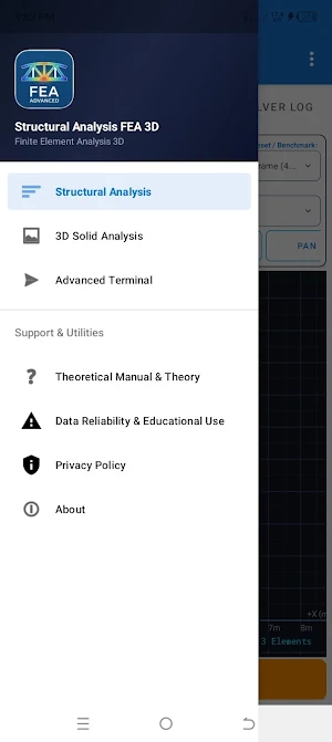 Structural Analysis FEA 3D Screenshot 0