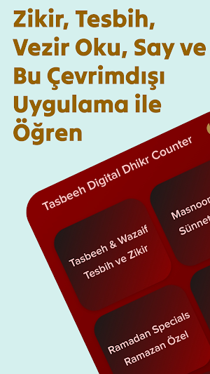 Tasbeeh Digital Dhikr Counter Screenshot 0