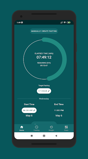 iFasting - Simple Intermittent Fasting Tracker Screenshot 0