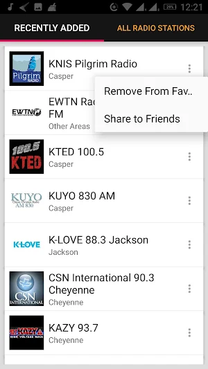 Wyoming Radio Stations - USA Screenshot 3