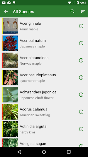 NJ Invasives Screenshot 3