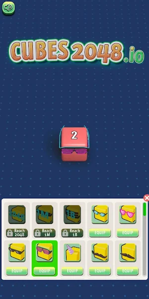 Cubes 2048.io Screenshot 1