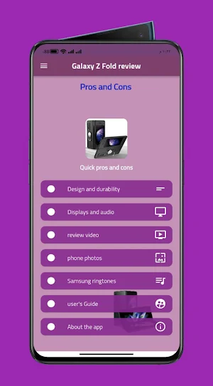 Galaxy Z Fold review Screenshot 0