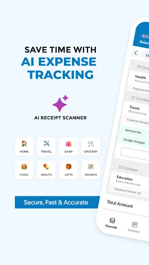 AI Expense Notebook Screenshot 0