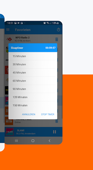 Radio Nederland FM: fm-radio & online radio app Screenshot 3