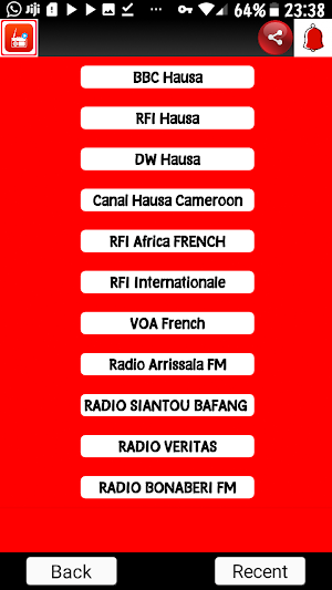 CRTV RFI HAUSA VOA BBC +RADIOS Screenshot 0