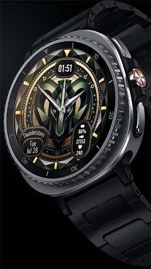 The Goat Analog WatchFace A083 Screenshot 1