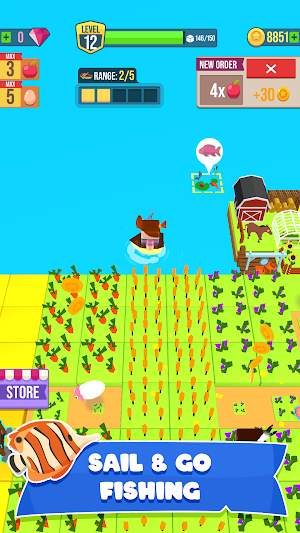 Grow Island - Farm Zoo Sandbox Screenshot 2