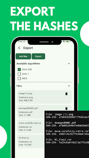 Hash Check Screenshot 2