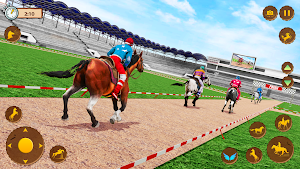 Pro Jockey Horse Racing Games Screenshot 1