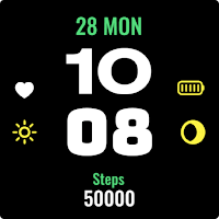 Simple Icons Watch Face