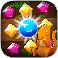 Jewels Jam: Puzzle World Dino