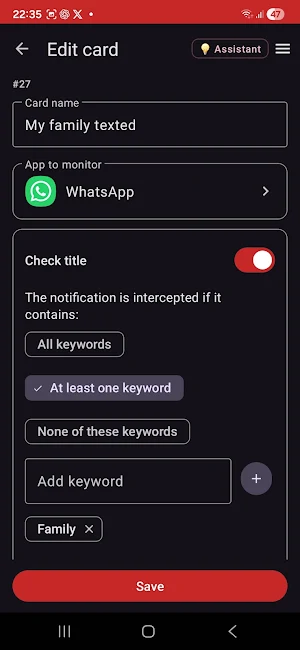 Sentinel: Notification Radar Screenshot 1