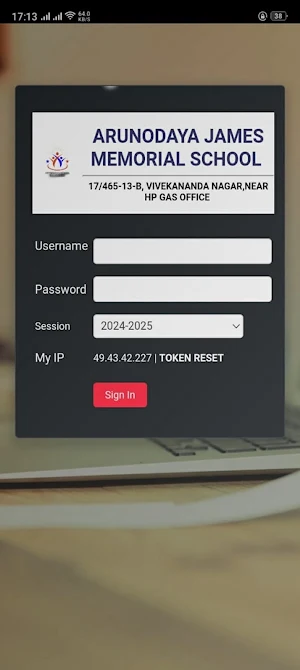 ARUNODAYA SCHOOL ADMIN APP Screenshot 2