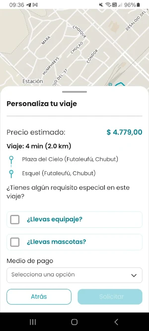 Esquel - Taxi Screenshot 2