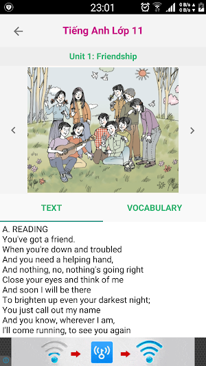 Tieng Anh Lop 11 - English 11 Screenshot 2