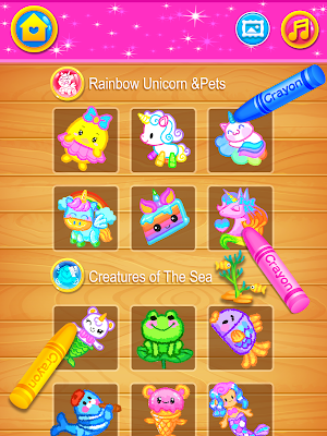 Glitter Coloring & Drawing Screenshot 0