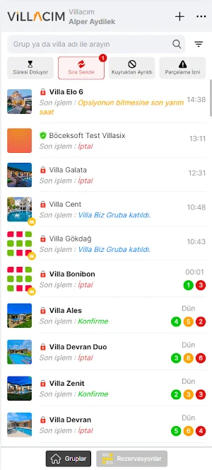 Kiralama Takvimi Screenshot 3
