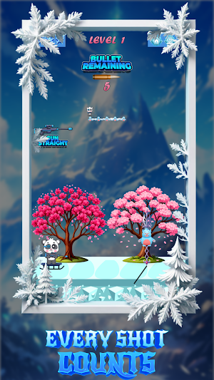 Snow Monster Aim Journey Screenshot 2