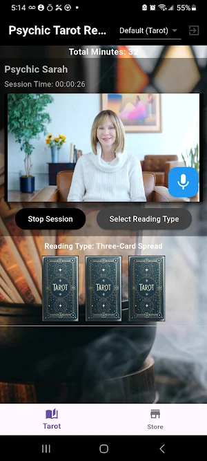 Live Tarot Screenshot 2