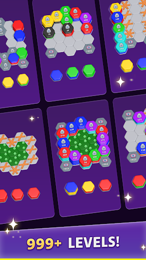 Happy Hexa Sort: 3D Puzzle Screenshot 3