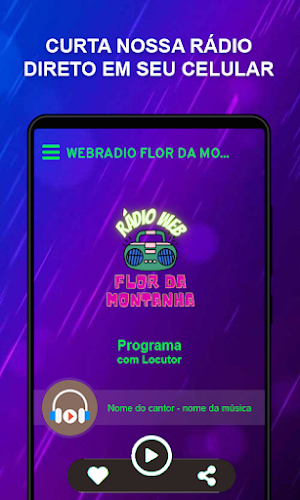 WebRadio Flor da Montanha Screenshot 0
