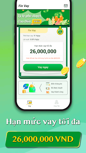 Fin Vay - Giải ngân nhanh Screenshot 0