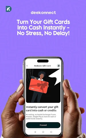 Deekonnect: VTU & Giftcards Screenshot 1