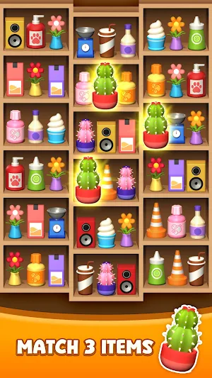 Goods Party 3D : Sort Puzzle Screenshot 1