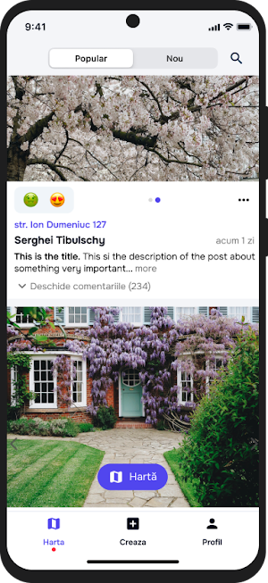 OrasulMeu Screenshot 1