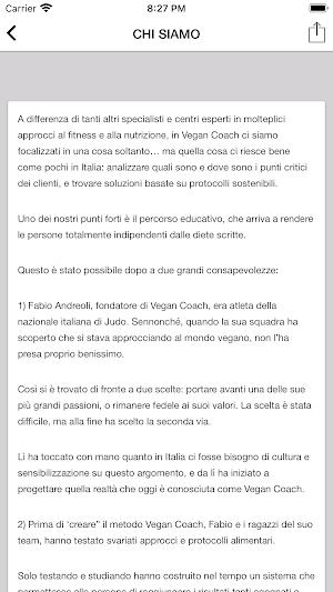 Vegan Coach App Screenshot 2