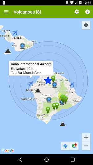 Volcanoes: Map, Alerts, Ash Clouds & News Screenshot 3