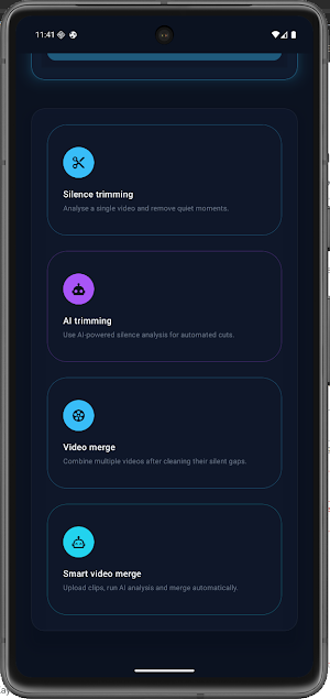 Silence Cut : Auto Video Edit Screenshot 2