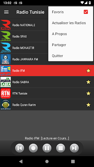 RADIO TUNISIE Screenshot 2