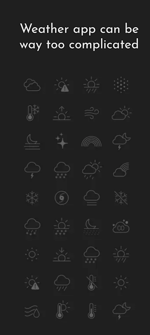Nothing Weather: Cold or Warm Screenshot 0