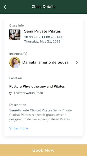 Postura Physio & Pilates Screenshot 2
