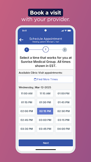 Sunrise CarePath Screenshot 1