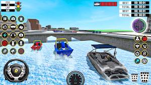 Dubai Police Boat Chase Games Screenshot 0