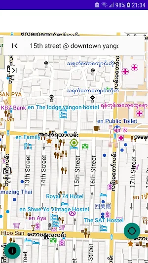 Myanmar Offline Map Screenshot 0