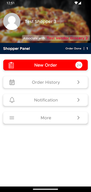 SupDash Shopper Screenshot 1